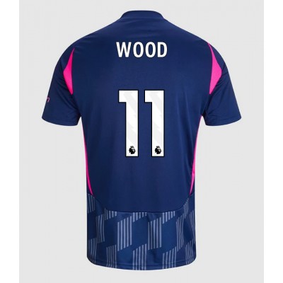 Fotbalové Dres Nottingham Forest Chris Wood #11 Venkovní 2024-25 Krátký Rukáv Fotbalové Dres Nottingham Forest Chris Wood #11 Venkovní 2024-25 Krátký Rukáv